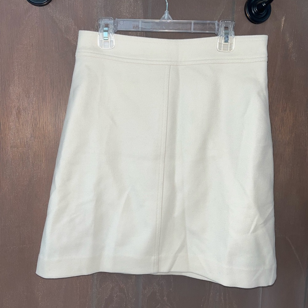 NWT J Crew 100% Wool Princess Mini Skirt Size 2